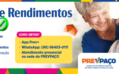 PREVPAÇO disponibiliza Informe de Rendimentos 2024 para aposentados e pensionistas